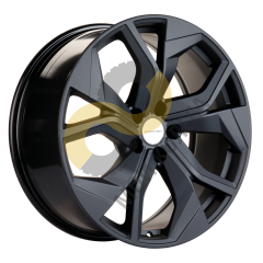 Khomen Wheels KHW2006 8.5x20 5x112  ET20 Dia66.5 Black matt ()