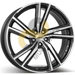 AEZ North 8.5x19 5x112  ET45 Dia70.1 Black Polished (ANO9L8FP45)