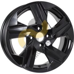 KDW KD1520 6x15 4x100 ET46 Dia60.1 Black Painted