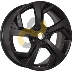KDW KD1811 7x18 5x108 ET33 Dia60.1 Matt Black Painted