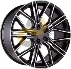 Khomen Wheels KHW2101 9.5x21 5x130  ET46 Dia71.6 Black-FP ()