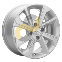 Khomen Wheels KHW1501 6x15 4x98  ET36 Dia58.6 Silver-FP 