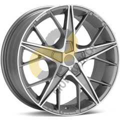 OZ Quaranta 8.5x19 5x112 ET44 Dia75 Grigio Corsa Diamond Cut