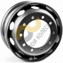 Accuride/Mefro/ТЗСК грузовой 6.75x17 8x275 ET129.5 Dia221 Черный